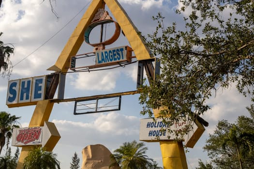 Shell Factory Sign demolished