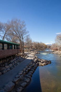 Creek in Salida Colorado in the Spring