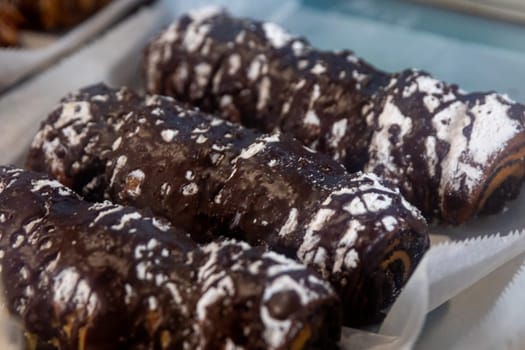 Italian Chocolate Cigar at a bakery