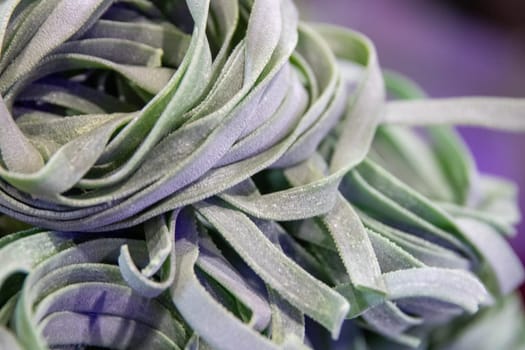 Artisan Spinach infused pasta nests