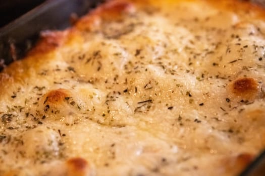 Pasta cassarole right out of the oven