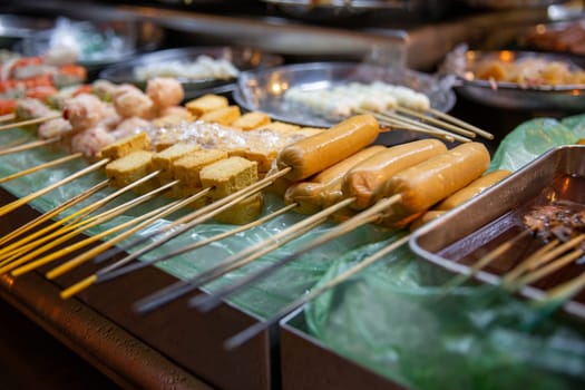 Malaysian Night Snacks raw ready to be cooked
