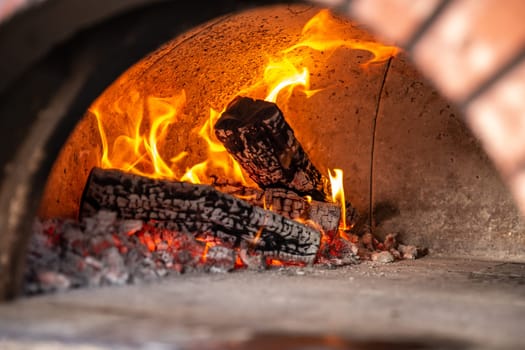 Brick Oven Pizza Cooker ready to place pizza in