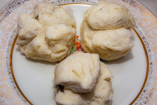 Chinese Style Pork Bao Plated