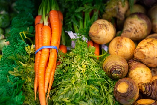 Mixture of Vegetables at the market