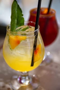 Refreshing Red and White Sangria