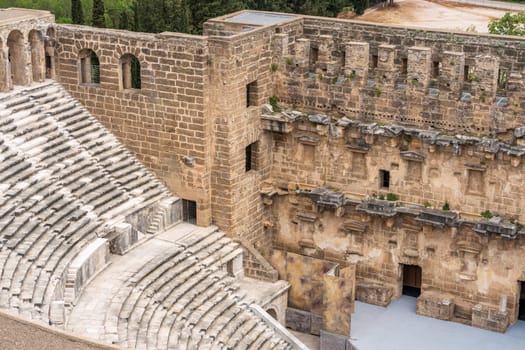 Roman amphitheater of Aspendos, Belkiz - Antalya, Turkey