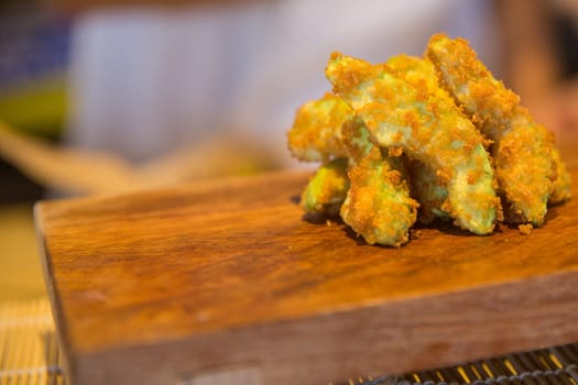 Fried Panko Avocado freshly made