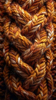 Knitted wool texture in close-up, evoking warmth and cozy themes.