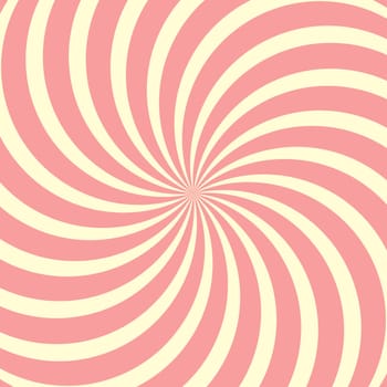 Helical circular background, Lollipop twisted rays pop art comic pastel