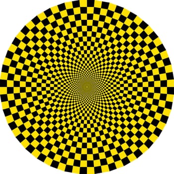 Background taxi yellow black circle, pop art style square background