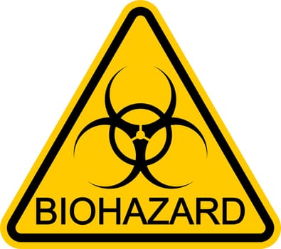 Sign omicron quarantine zone, area Stop  covid, quarantine biohazard omicron