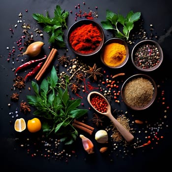 Taste of Tradition: Colorful Herbs and Spices for Flavorful Cooking