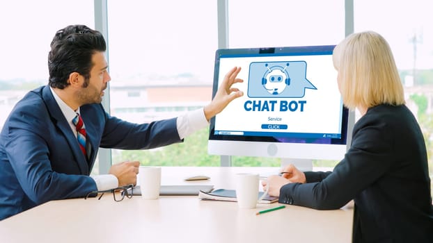 Chatbot software application for modish online business that automatically reply to customer questions