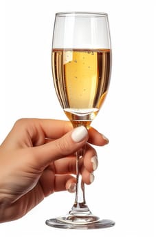 Champagne glasses, toasting to a special occasion.