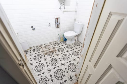 interior apartment panel house social repair russia cheap housing. High quality photo