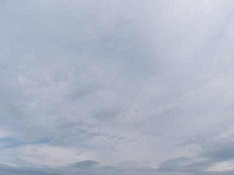 Beautiful various forms clouds in the high sky.