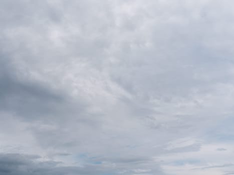 Beautiful various forms clouds in the high sky.