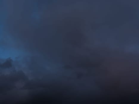 Beautiful various forms clouds in the high sky.