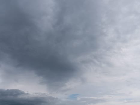 Beautiful various forms clouds in the high sky.