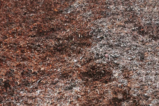 Texture of a metal dump. Scrap metal, metal waste