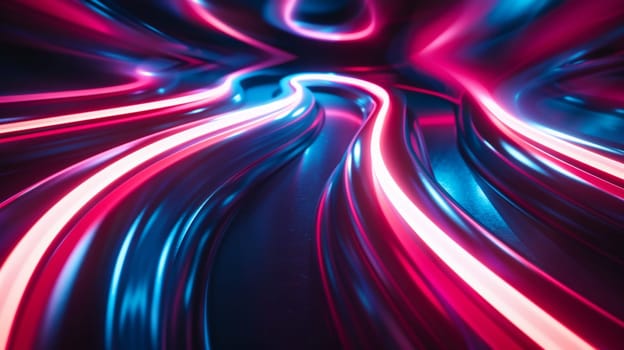 A blurry image of a colorful abstract background with streaks