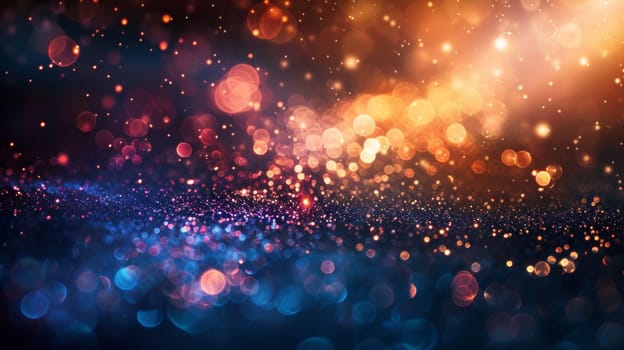 A blurry image of a colorful background with lights