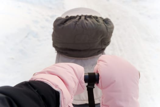 Wintry Walk: A Fathers Journey With Child in Snowy Silence.