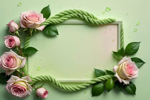 beautiful abstract background with bright flowers.