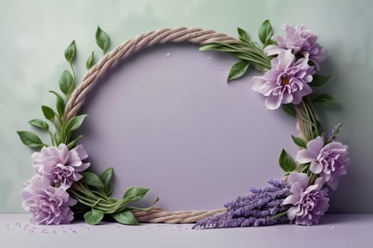 beautiful abstract background with bright flowers.