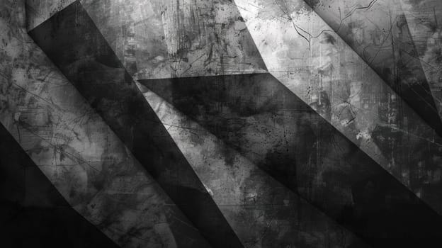 A black and white photo of a wall with some lines on it