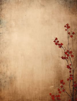 Banner: floral style textures and backgrounds frame with space for text or image