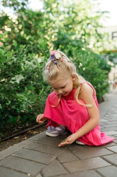 Child head with cochlear implant hearing aid. Hearing aid and medicine innovating technology and diversity concept