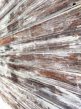 Old brown boards for Background, texture, pattern, copy space. Old wooden planks