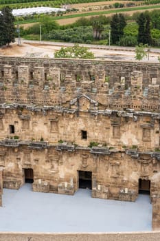 Roman amphitheater of Aspendos, Belkiz - Antalya, Turkey