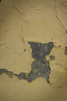 crack concrete yellow wall or cement wall background 1