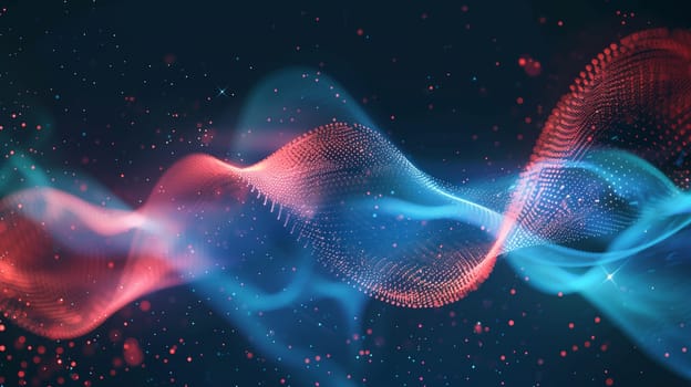 Abstract modern digital background as design for technology, AI, data, graphics, and concept