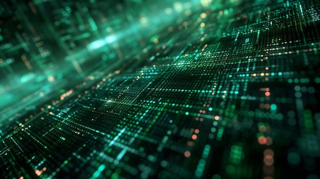 Abstract modern digital background as design for technology, AI, data, graphics, and concept