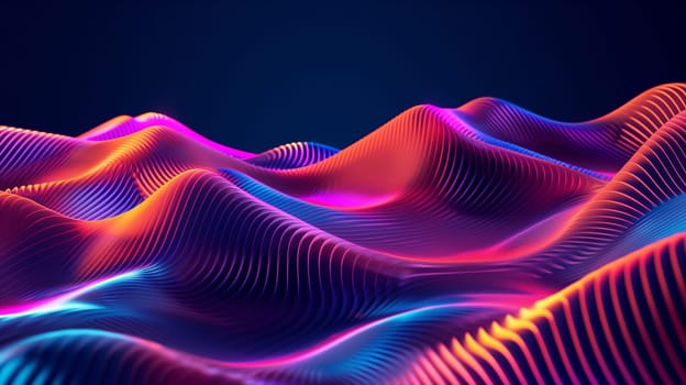 Abstract modern digital background as design for technology, AI, data, graphics, and concept