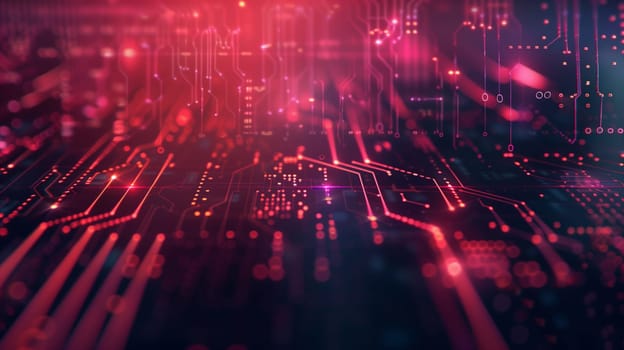 Abstract modern digital background as design for technology, AI, data, graphics, and concept