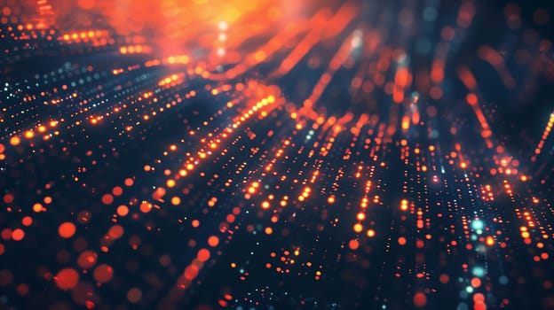 Abstract modern digital background as design for technology, AI, data, graphics, and concept