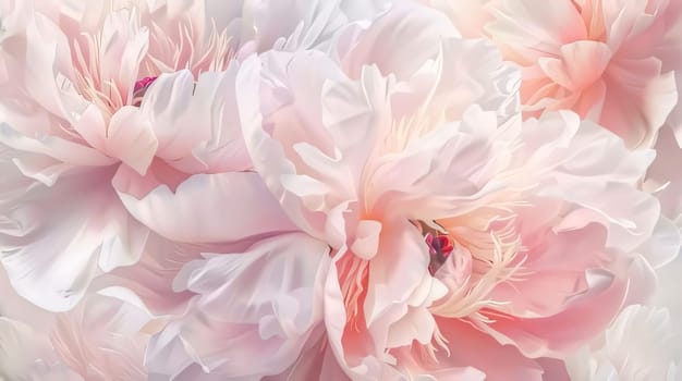 Pink flowers up close. Flowering flowers, a symbol of spring, new life. A joyful time of nature awakening to life.