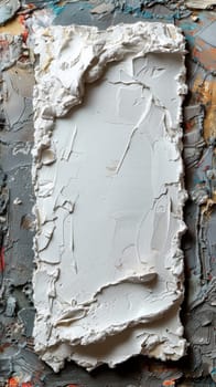 A picture of a white piece of paper on top of some other pieces