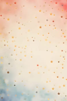 Elegant and modern. Colorful stars as abstract background, wallpaper, banner, texture design with pattern - vector. Light colors.