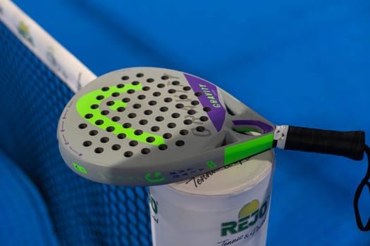 Ukraine Kyiv, April 13 2024. Padel racket, Head. High quality photo