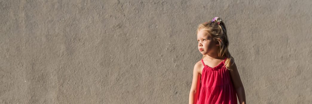 Child head with cochlear implant hearing aid. Hearing aid and medicine innovating technology and diversity concept