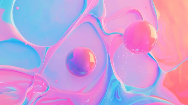Close up of liquid mixture background.