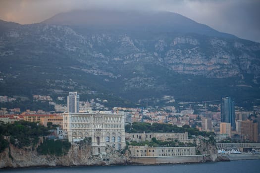 The Oceanographic Museum or Musee Oceanographique in Monte Carlo, Principality of Monaco, French Riviera