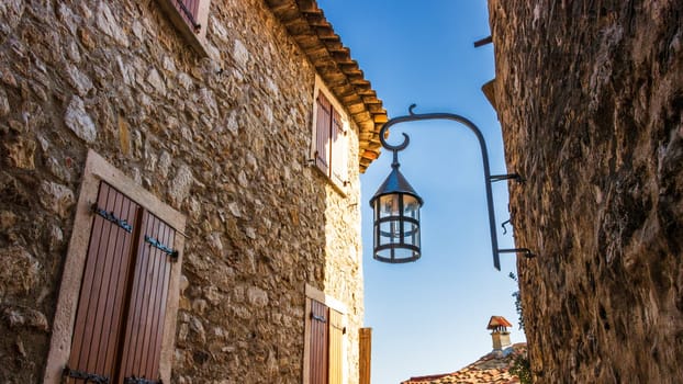 Eze village, medieval village in Provence, French Riviera