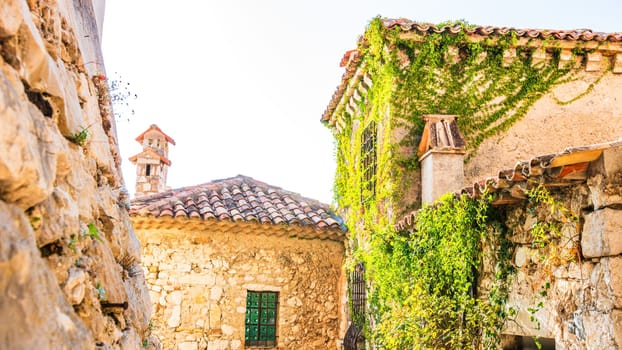 Eze village, medieval village in Provence, French Riviera